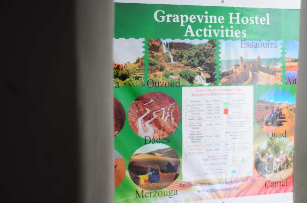 Backpackers Grapevine Hostel Μαρακές Εξωτερικό φωτογραφία